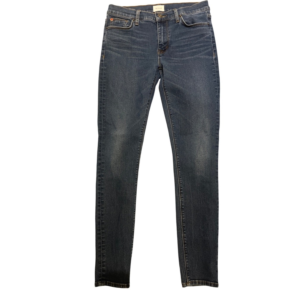 Hudson Jeans Women's Size 28 Natalie Super Skinny‎ Mid Rise Dark Wash Denim